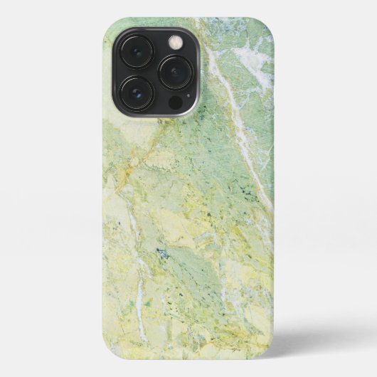 緑グラデーション大理石 iPhoneケース (裏面)