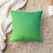 緑グラデーション クッション (ブランケット)