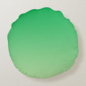緑グラデーション ラウンドクッション (裏面)