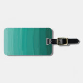 緑グラデーション ラゲッジタグ (正面横)