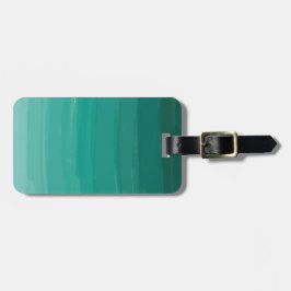 緑グラデーション ラゲッジタグ