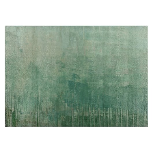 緑コンテンポラリー水色 カッティングボード (正面)