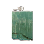 緑コンテンポラリー水色 フラスク (左)