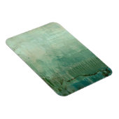 緑コンテンポラリー水色 マグネット (右側)