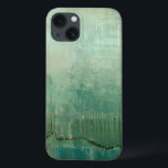 緑コンテンポラリー水色 iPhone 13ケース<br><div class="desc">ジェニファー・ゴルドベルガーオリジナル、この作品はコンテンポラリー緑の水色である。作品は明るく上部が深い緑のトーンに動き、目は下に向く。色の素晴らしい使用、今日あなたの注文!</div>