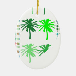 緑ショー: 木の低価格のギフトの木の多く セラミックオーナメント