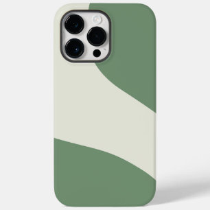 緑シンプルの波 Case-Mate iPhone 14 PRO MAXケース