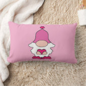 緑シンプル水色抽象芸術追加ロゴ文字最小 ランバークッション (ブランケット)