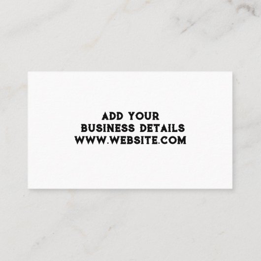 緑シンプル水色抽象芸術追加ロゴ文字最小 名刺 (裏面)