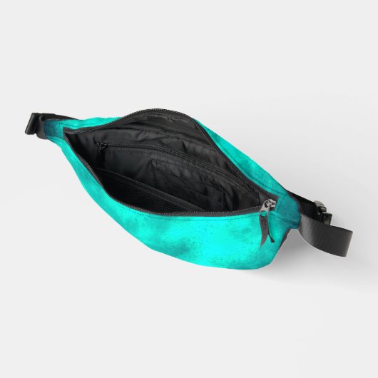 緑スタイリッシュの雲の効果 ファニーパック (見開き)