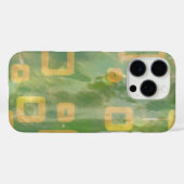 緑スタイリッシュのiPhone / iPadケース Case-Mate iPhoneケース (裏面 (横))