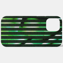 緑ストライプの汚れた抽象デザイン