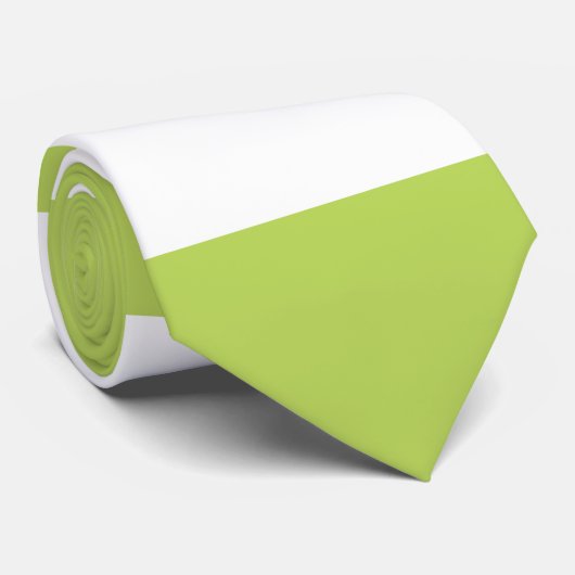 緑ストライプ色、白ストライプ色、パタストライプのーン ネクタイ (ロール)