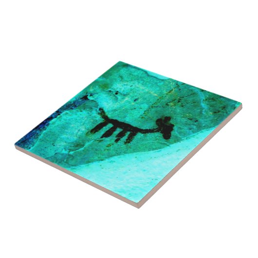 緑タイルの岩石記号 タイル (側面)