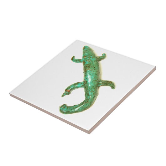 緑トカゲタイル タイル (側面)