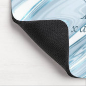 緑トスカマーブルカスタマイズ可能 マウスパッド (コーナー)