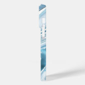 緑トスカマーブルカスタマイズ可能 Case-Mate iPhoneケース (裏面 / 左)