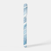 緑トスカマーブルカスタマイズ可能 iPhone 15ケース (右側面)