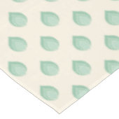 緑トーン抽象芸術花 テーブルクロス (アングル)