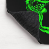 緑ドラゴンのマウスパッド マウスパッド (コーナー)