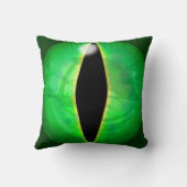 緑ドラゴンの目 クッション (裏面)