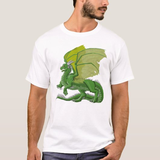 緑ドラゴン Tシャツ (正面)