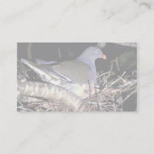 緑ハト 名刺 (裏面)