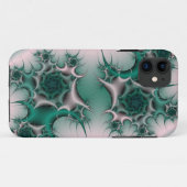 緑バラフラクタルiphoneケース Case-Mate iPhoneケース (裏面(横))
