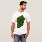 緑バラ Tシャツ (正面フル)