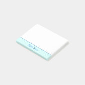 緑パーソナライズされたと白 ポストイット (アングル)