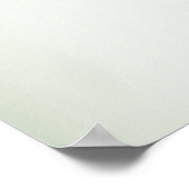 緑フローラユーカリ葉スエレガント ポスター (角)