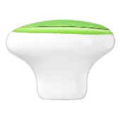 緑ボタンの引出しの引き セラミックノブ (側面)