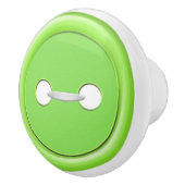 緑ボタンの引出しの引き セラミックノブ (右)