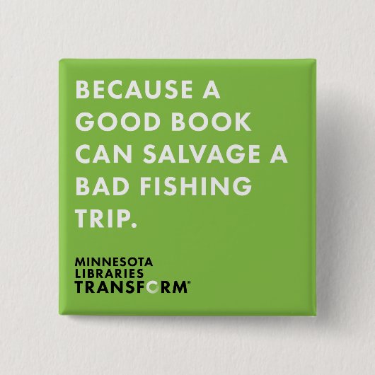 緑ボタンを採取するので 缶バッジ (正面)