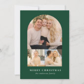 緑ミニマルArch 3写真 シーズンカード (正面)