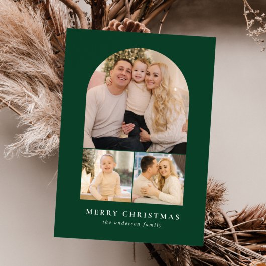 緑ミニマルArch 3写真 シーズンカード