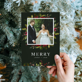 緑メリー色の写真 シーズンカード