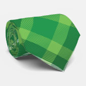 緑モダンと白の新鮮な外観 ネクタイ (ロール)