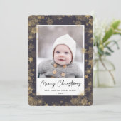 緑モダンのスエレガントクリプト雪の《写真》ぼけ味 シーズンカード (スタンド正面)