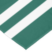 緑モダンのストライプパターン テーブルクロス (アングル)