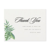 緑モダンのユーカリありがとう