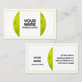 緑モダンのリアルな漬物 名刺 (正面/裏面)