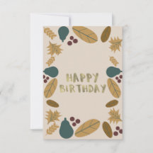 緑モダンの感謝祭縁どの秋誕生日