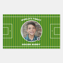 緑モダンサッカー場のカスタム写真