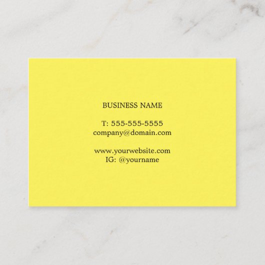 緑モダン印エレガント刷KraftPaperコンサルタント 名刺 (裏面)