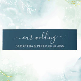 緑モダン結婚リラックスの 招待状ベリーバンド