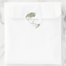 緑モダン金ゴールド（模造）水結婚色