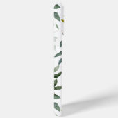 緑モノグラムののユーカリ熱帯離れiPad Case-Mate iPhoneケース (裏面 / 右)