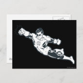 緑ランタンパンチBW ポストカード (正面/裏面)