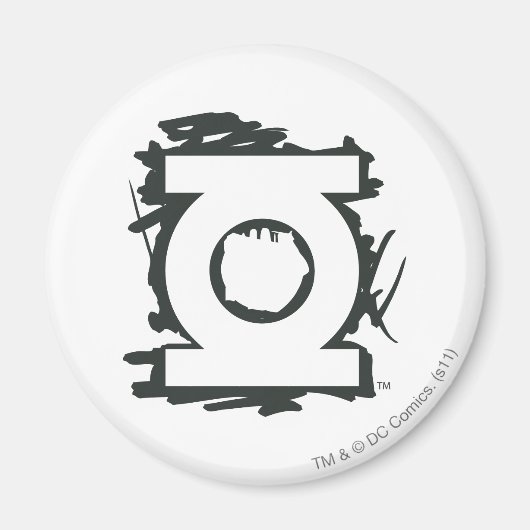 緑ランタンマーカー記号 マグネット (正面)